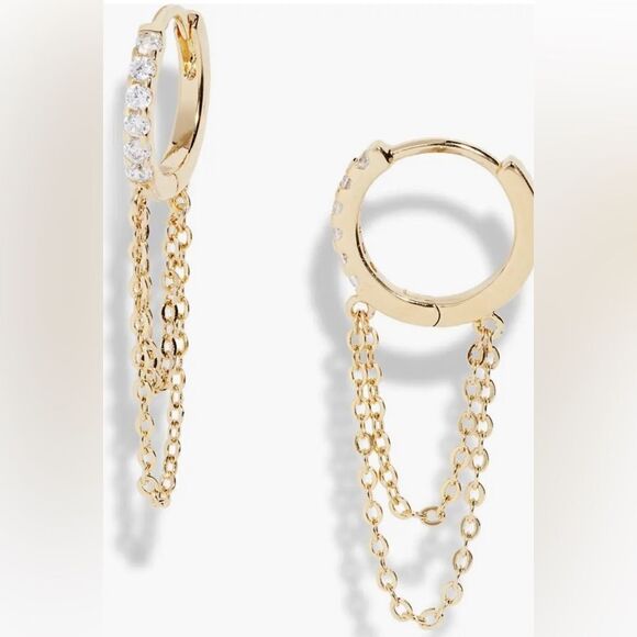 Gold huggies - Picture 3 of 4